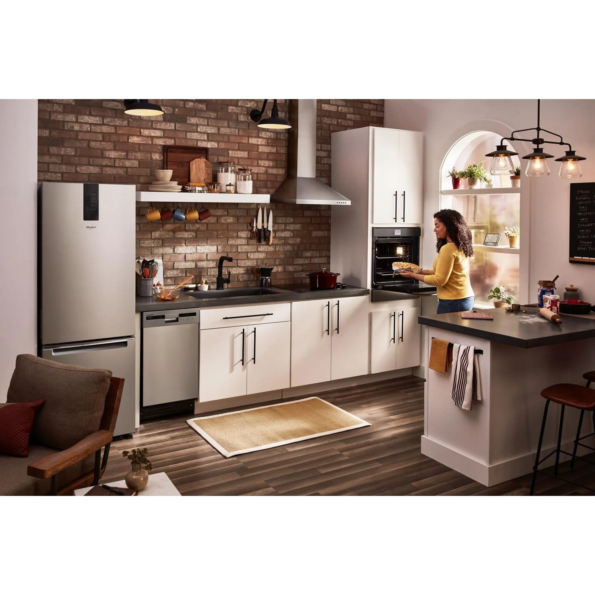 Whirlpool 5.8 cu. ft. 24 Inch Double Wall Oven with Convection (WOD52ES4MZ)
