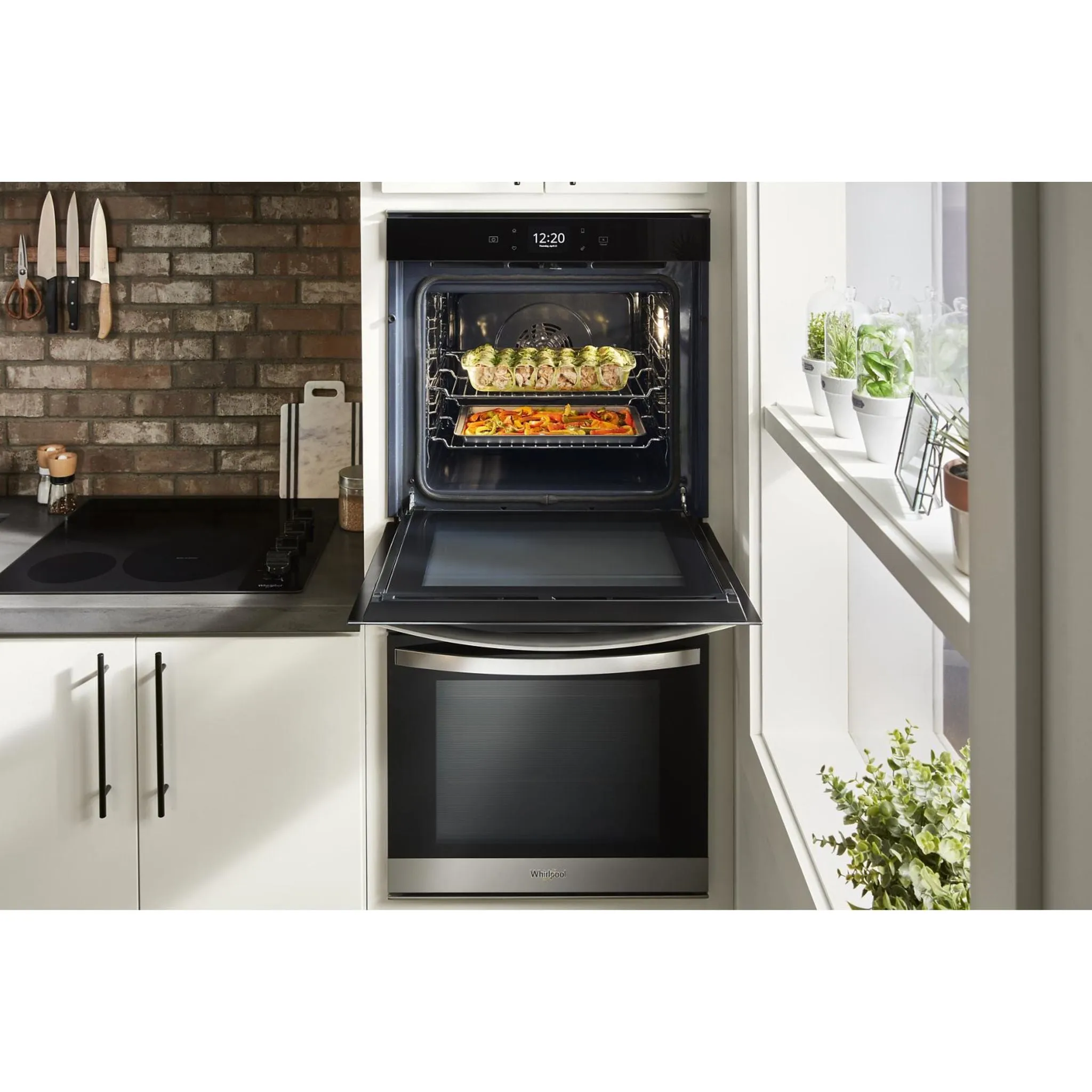 Whirlpool 5.8 cu. ft. 24 Inch Double Wall Oven with Convection (WOD52ES4MZ)