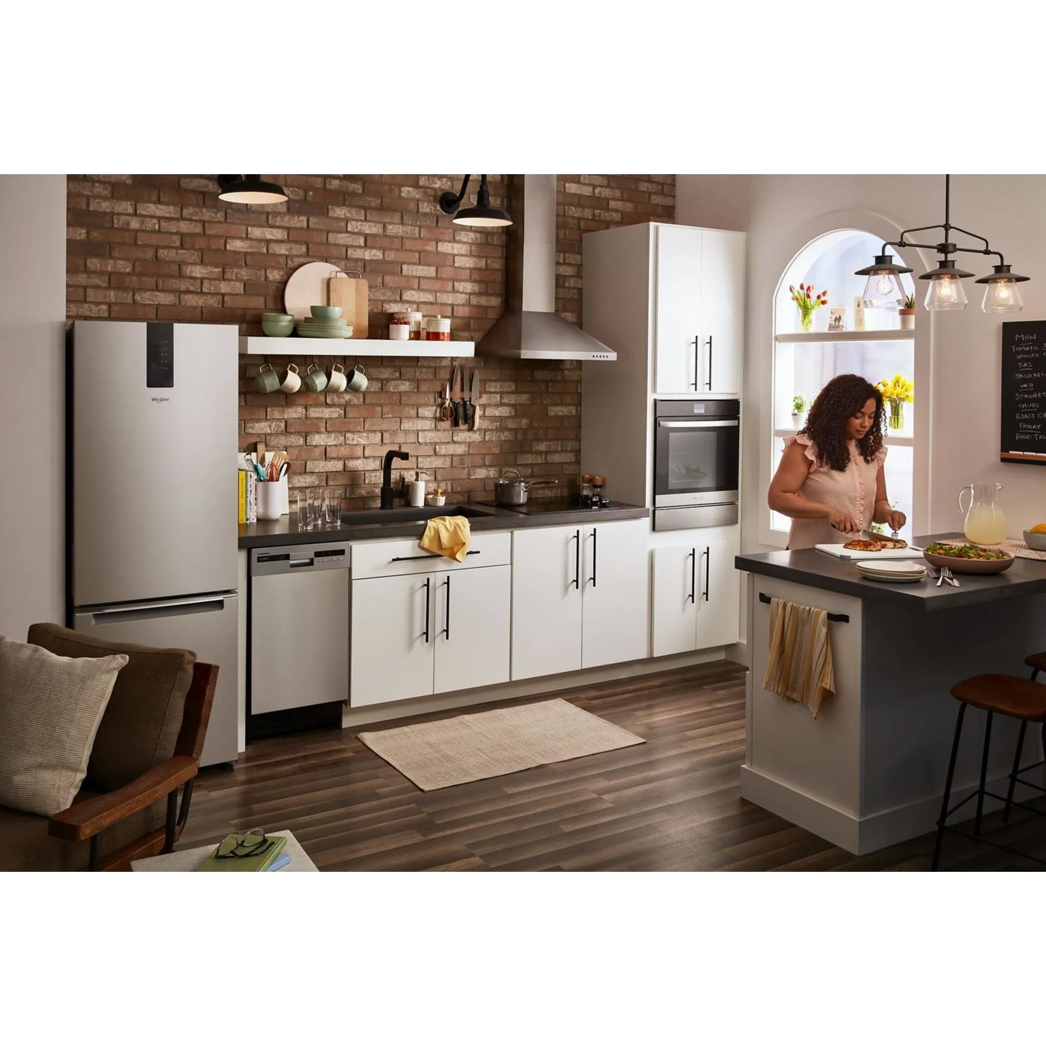 Whirlpool 5.8 cu. ft. 24 Inch Double Wall Oven with Convection (WOD52ES4MZ)