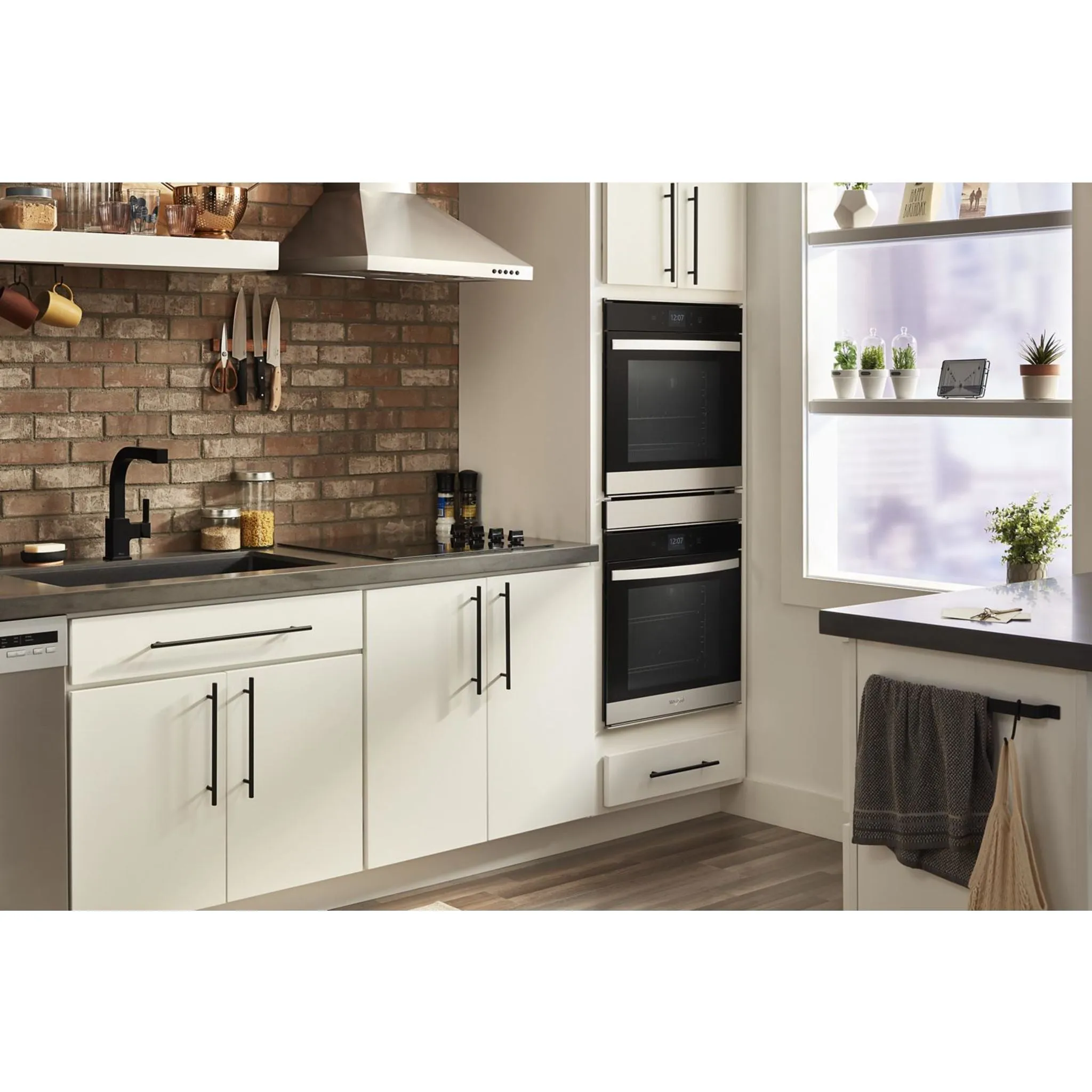 Whirlpool 5.8 cu. ft. 24 Inch Double Wall Oven with Convection (WOD52ES4MZ)