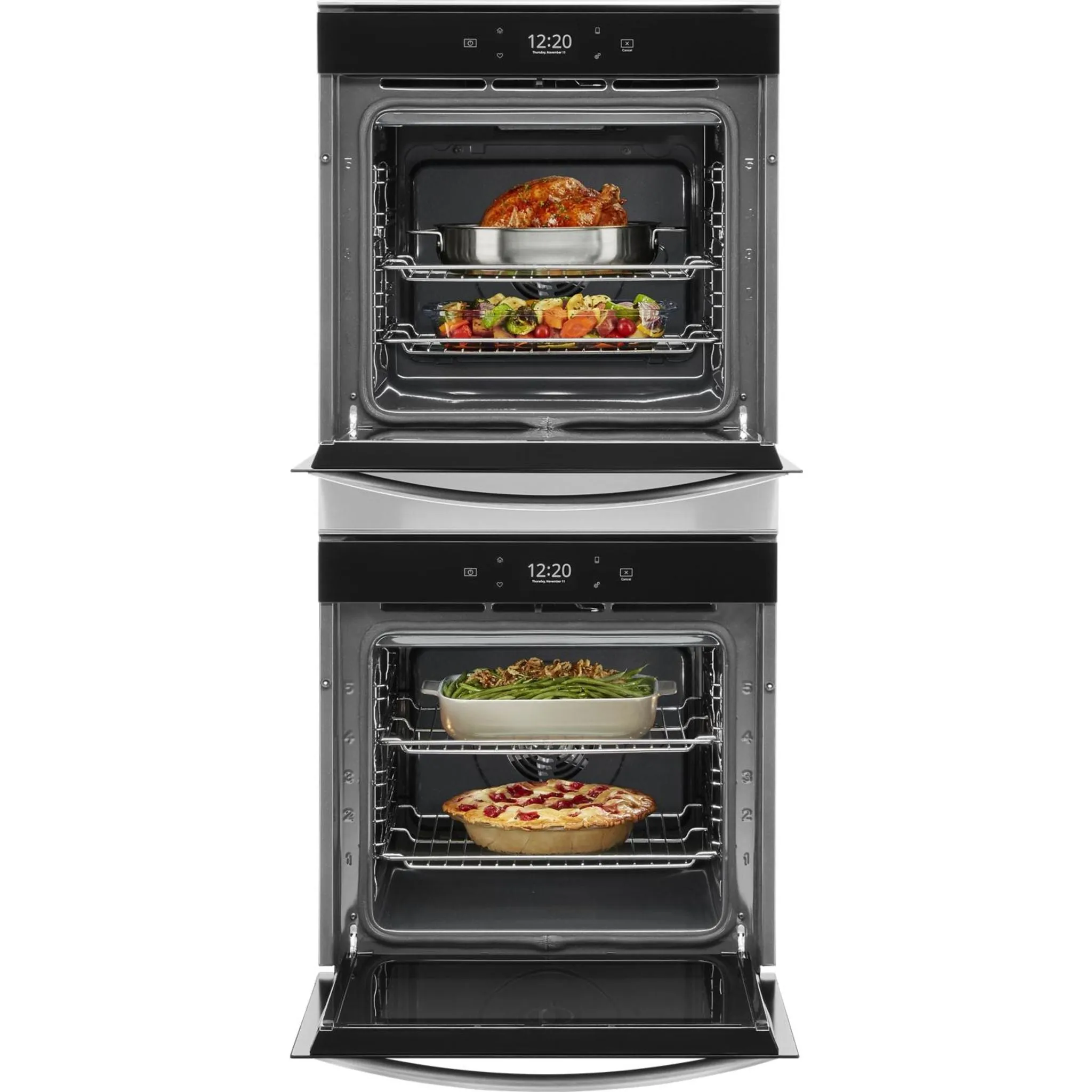 Whirlpool 5.8 cu. ft. 24 Inch Double Wall Oven with Convection (WOD52ES4MZ)
