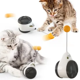 Wireless Electronic  Cat  Rotating Chase Toy