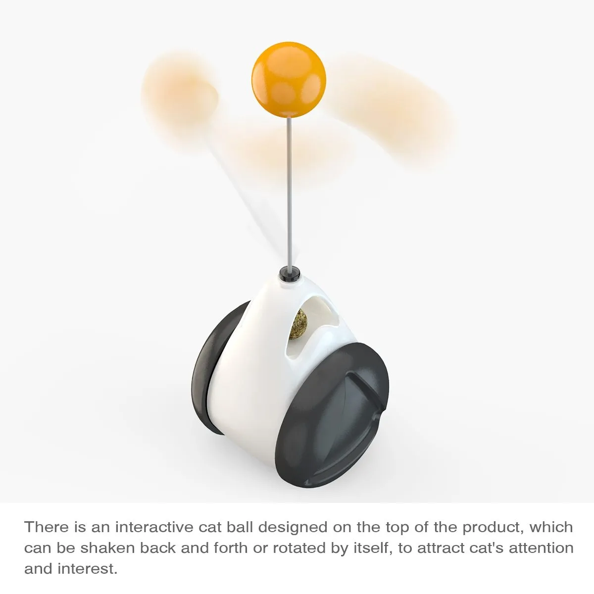 Wireless Electronic  Cat  Rotating Chase Toy