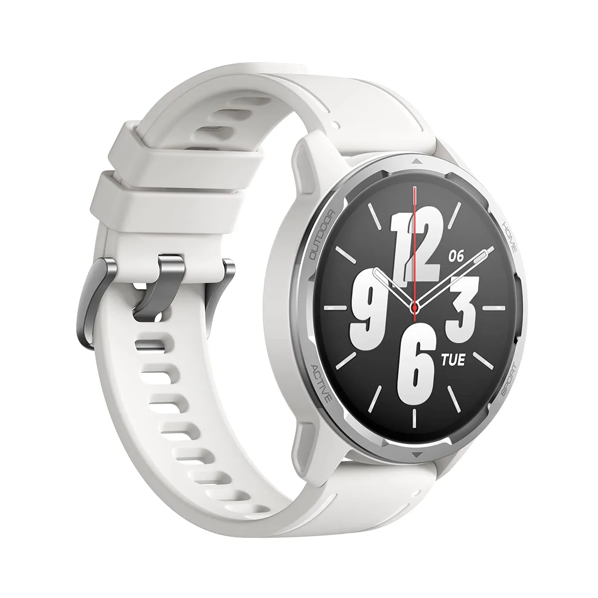 Xiaomi Watch S1 Active 1.43" AMOLED Display 117 Fitness Modes 19 Professional Modes | 200  Watch Faces | Exquisite Metal Bezel | Dual-Band GPS 12 Days of Battery Life Bluetooth Phone Call- Moon White