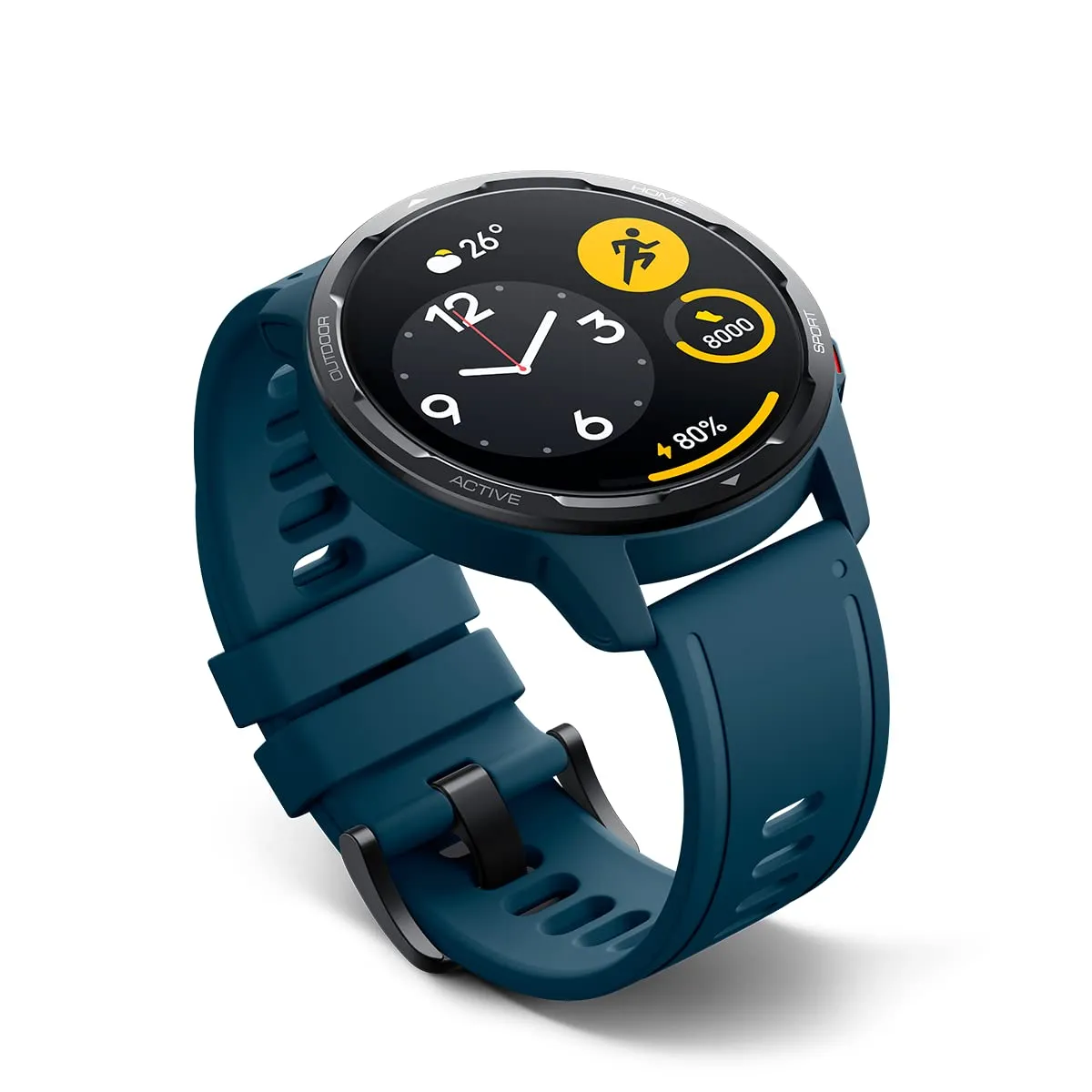 Xiaomi Watch S1 Active, 1.43" AMOLED Display, 117 Fitness Modes, 19 Professional Modes, 200  Watch Faces, Exquisite Metal Bezel, Dual-Band GPS, 12 Days of Battery Life, Bluetooth Phone Call,Ocean Blue