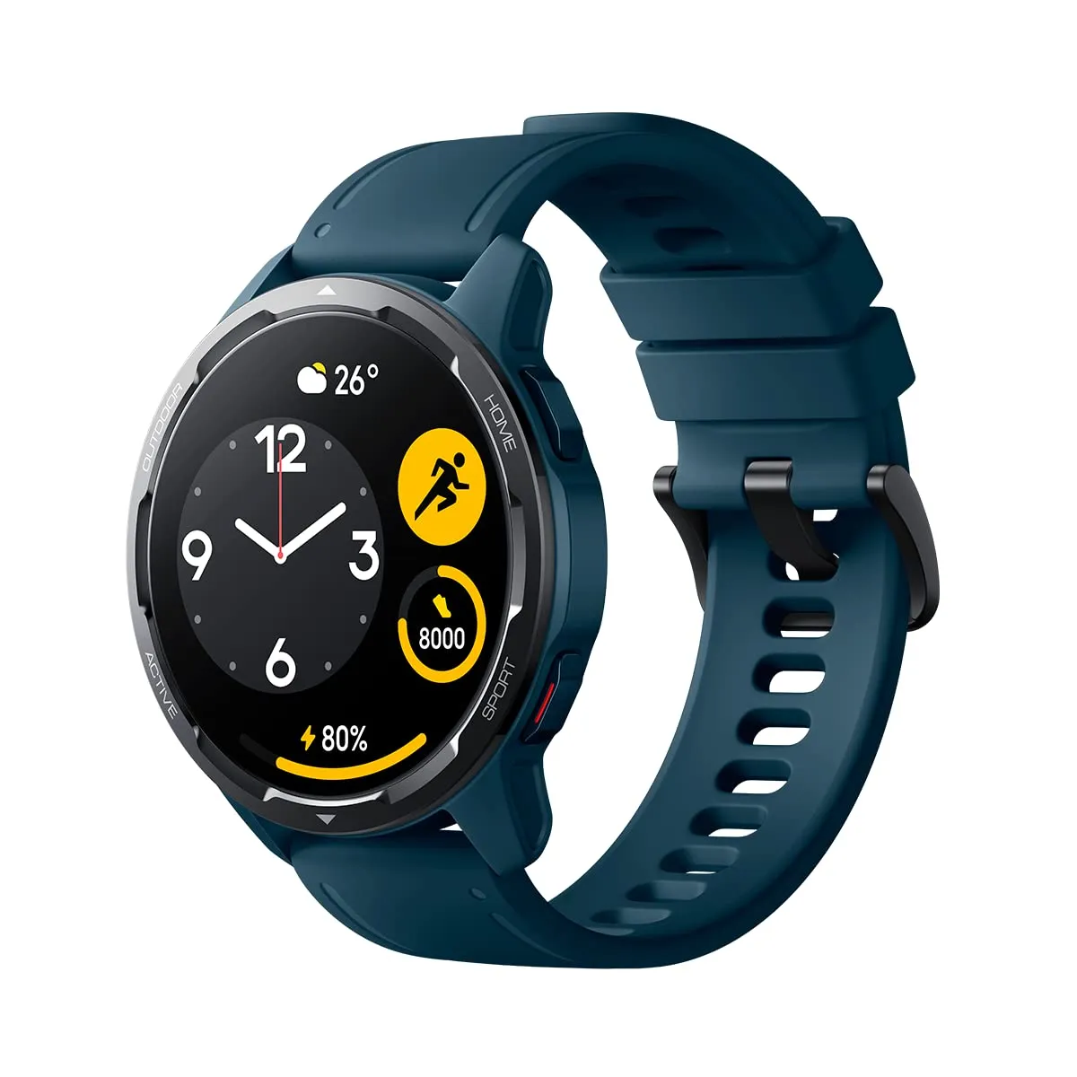 Xiaomi Watch S1 Active, 1.43" AMOLED Display, 117 Fitness Modes, 19 Professional Modes, 200  Watch Faces, Exquisite Metal Bezel, Dual-Band GPS, 12 Days of Battery Life, Bluetooth Phone Call,Ocean Blue
