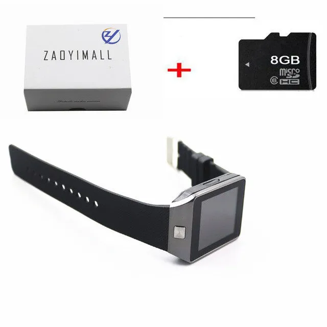 ZAOYIEXPORT Bluetooth Smart Watch DZ09 Wearable Devices Android Clock with SIM/TF Card Slot for Apple Xiaomi Phone PK Gt08 Watch