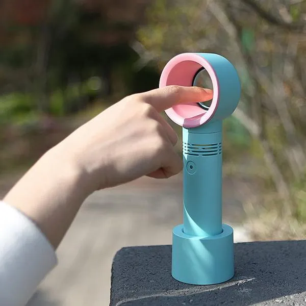 Zero 9 USB Rechargeable Handheld Bladeless Cooling Fan