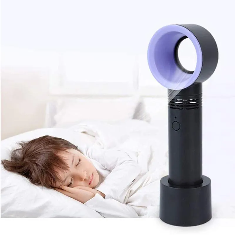 Zero 9 USB Rechargeable Handheld Bladeless Cooling Fan