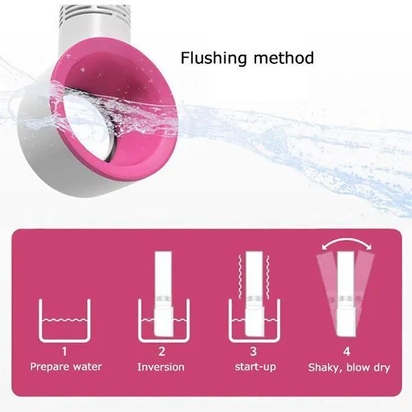 Zero 9 USB Rechargeable Handheld Bladeless Cooling Fan